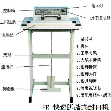 SF-400/500/600/700/800/1000/1200系列腳踏封切機